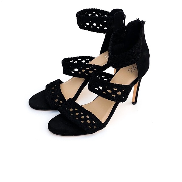 NY&C black Suede Sandle - Picture 1 of 9